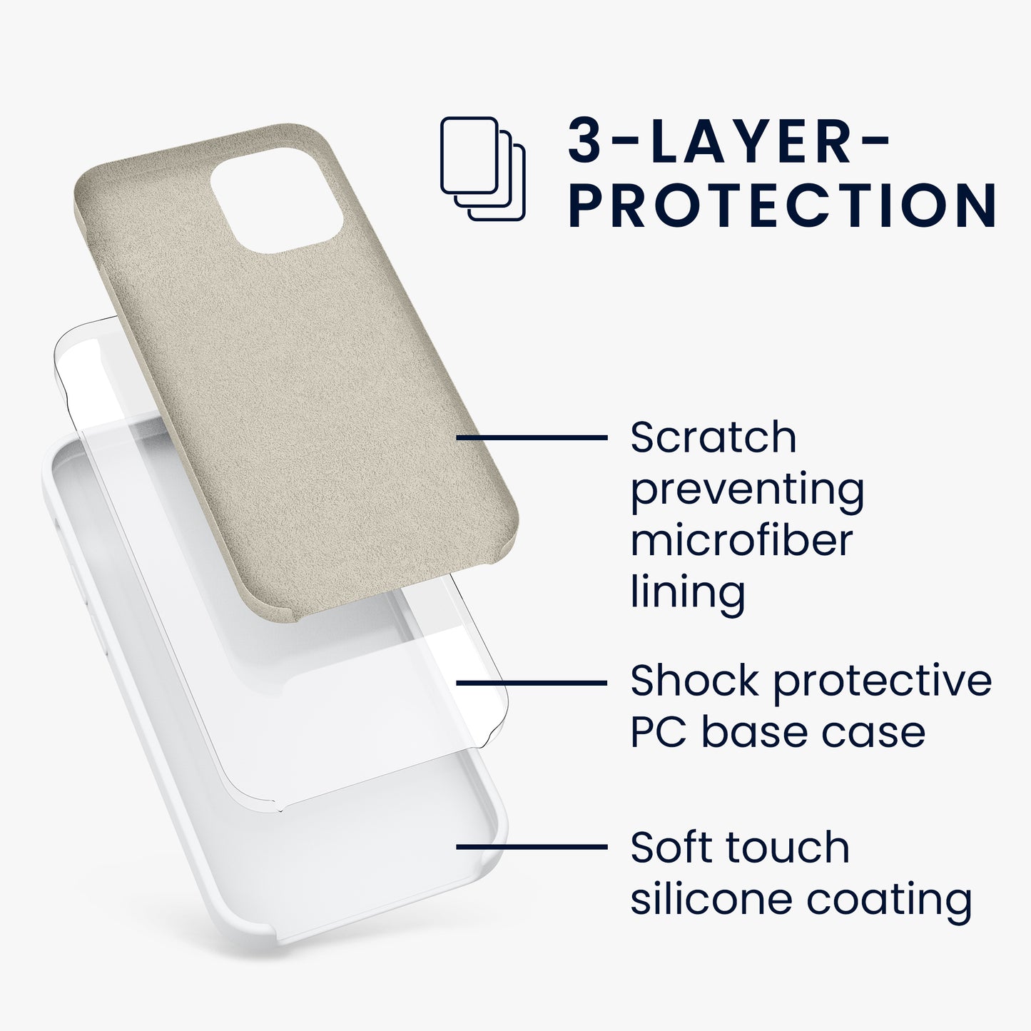 kwmobile Phone Case for iPhone 12 mini - Wireless Charging