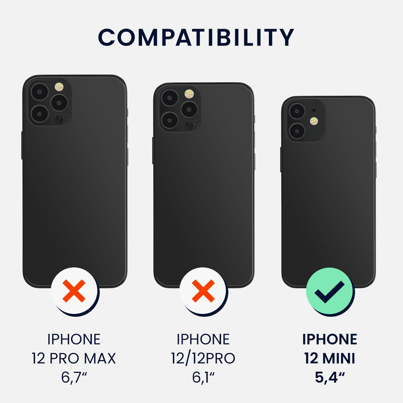 kwmobile Phone Case for iPhone 12 mini - Wireless Charging