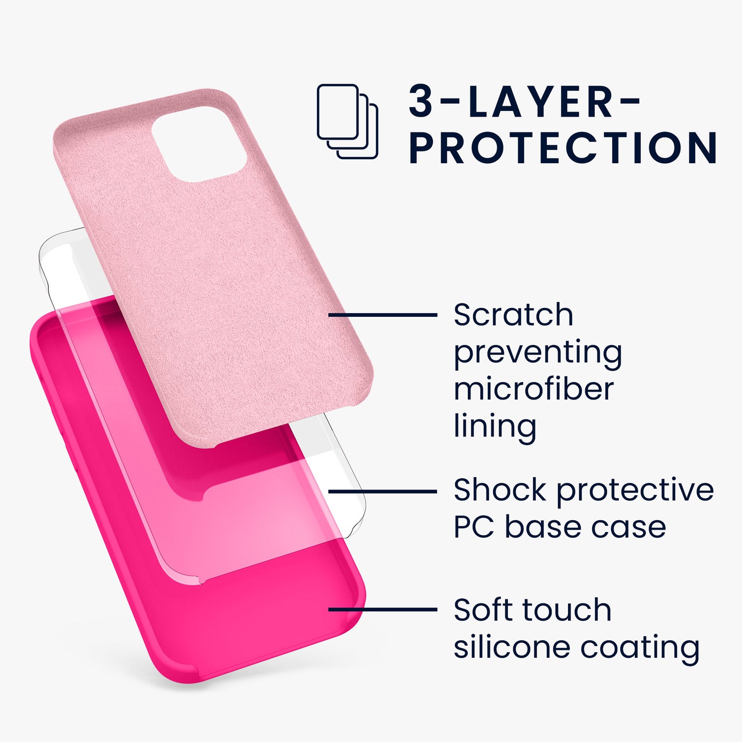 kwmobile Phone Case for iPhone 12 mini - Wireless Charging