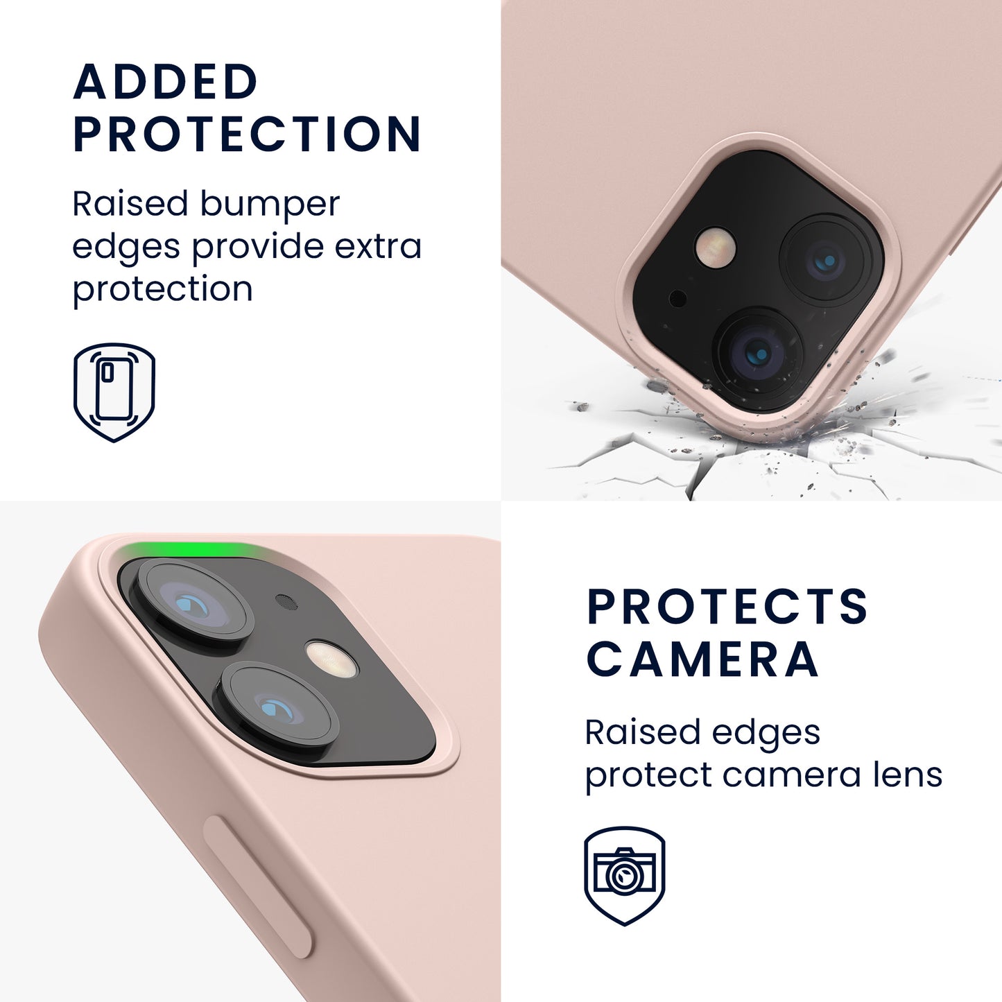 kwmobile Phone Case for iPhone 12 mini - Wireless Charging