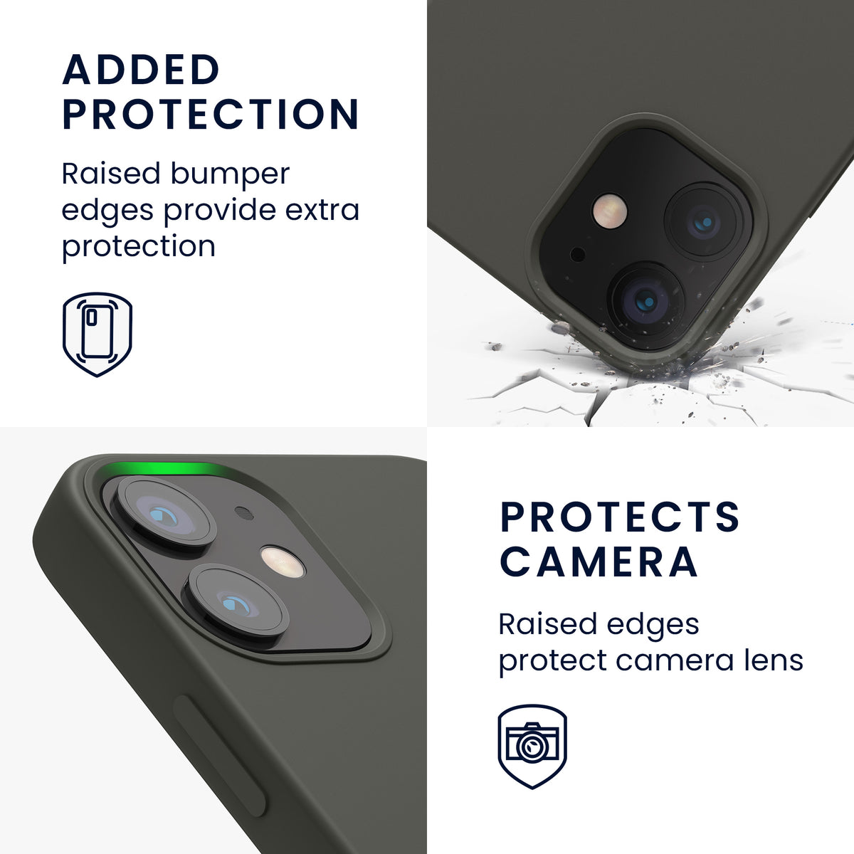 kwmobile Phone Case for iPhone 12 mini - Wireless Charging