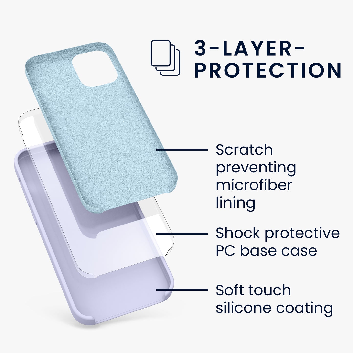 kwmobile Phone Case for iPhone 12 mini - Wireless Charging
