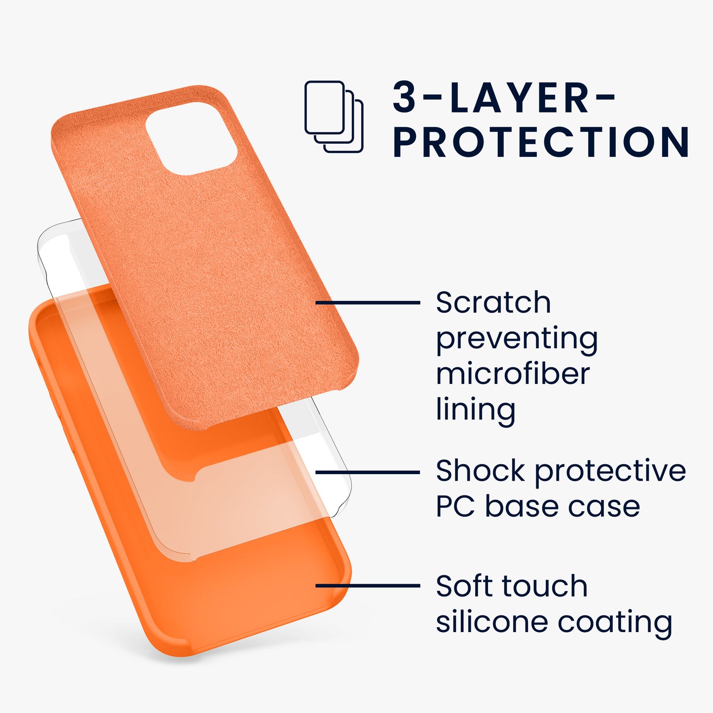 kwmobile Phone Case for iPhone 12 mini - Wireless Charging