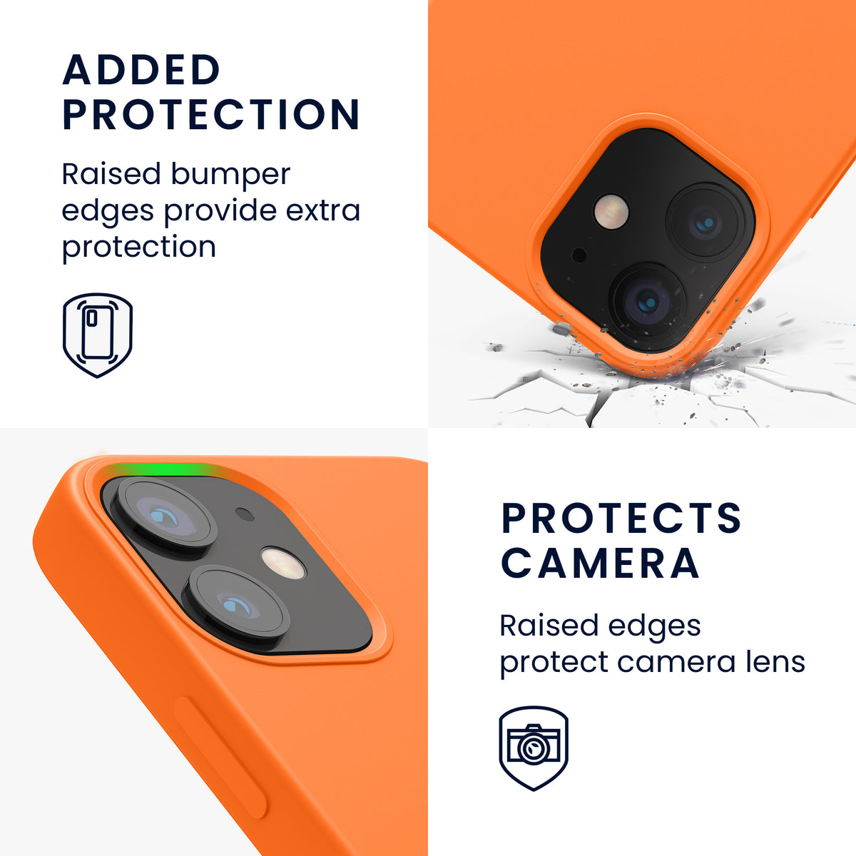 kwmobile Phone Case for iPhone 12 mini - Wireless Charging