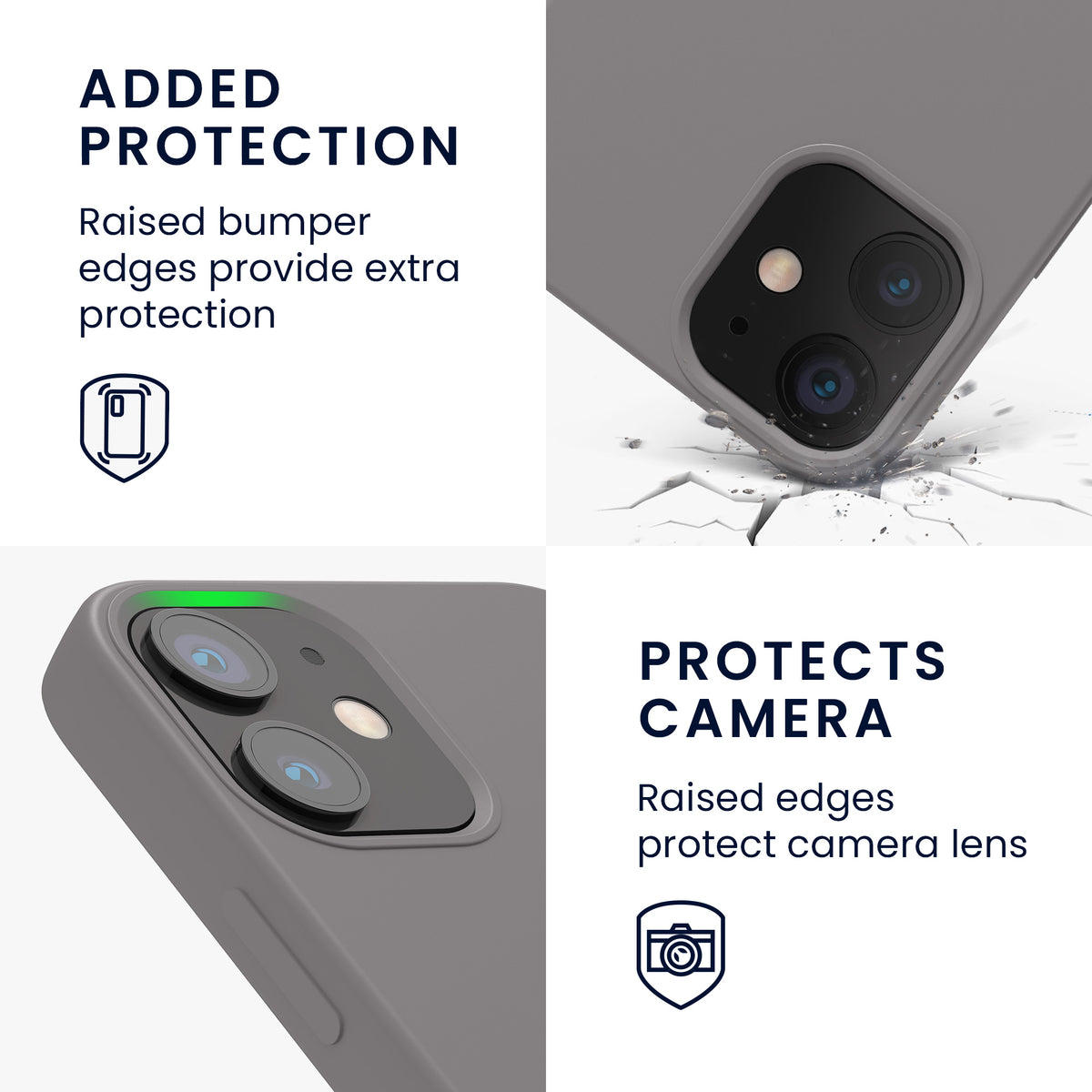 kwmobile Phone Case for iPhone 12 mini - Wireless Charging