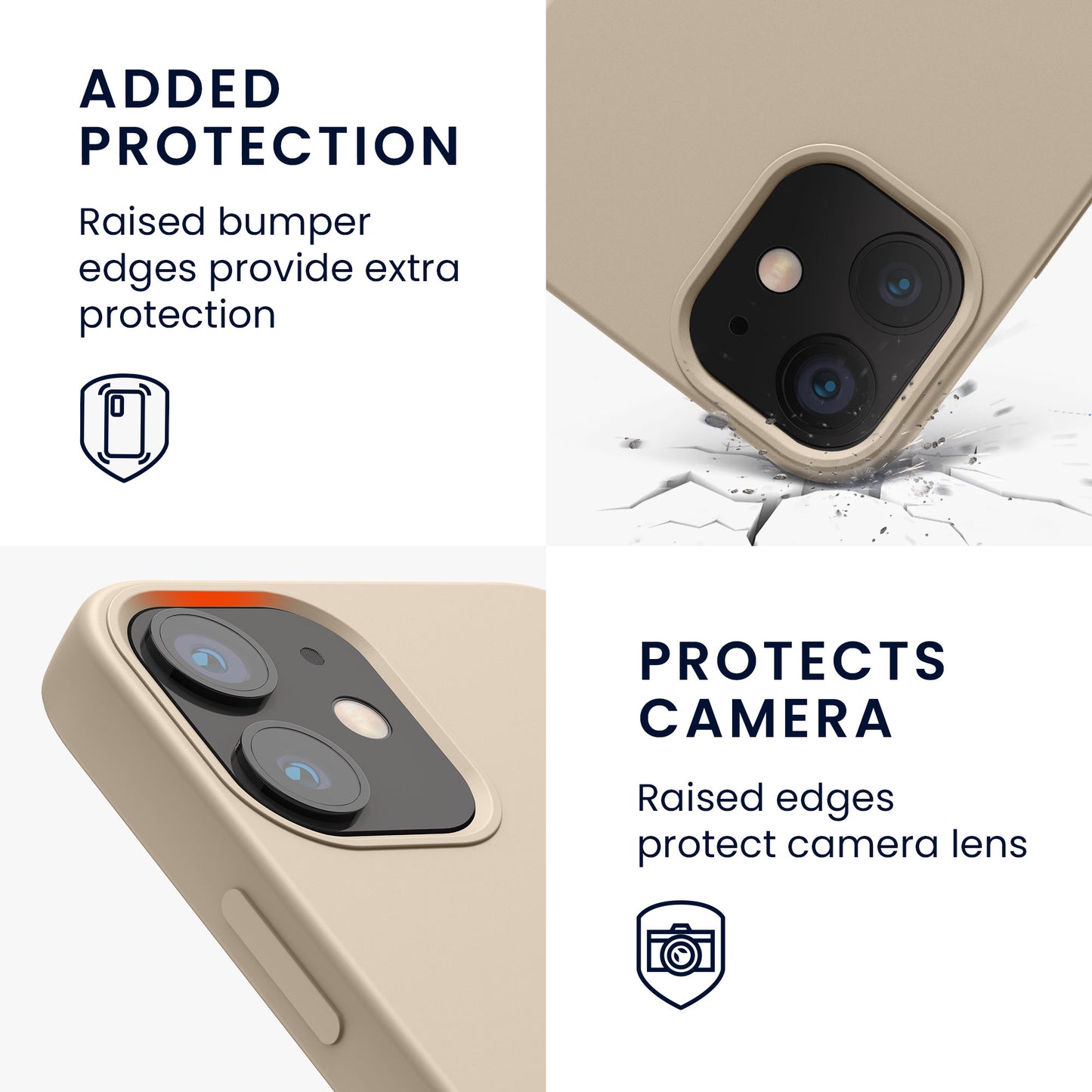 kwmobile Phone Case for iPhone 12 mini - Wireless Charging