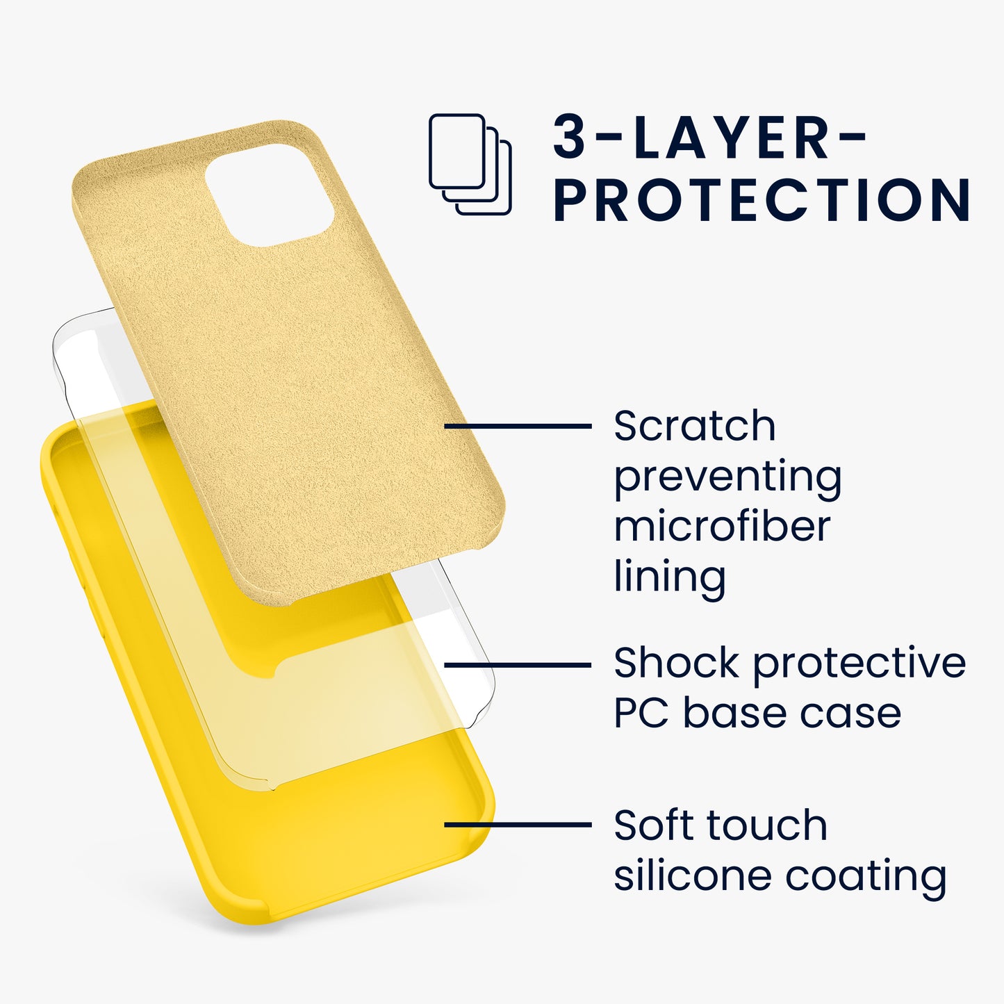 kwmobile Phone Case for iPhone 12 mini - Wireless Charging