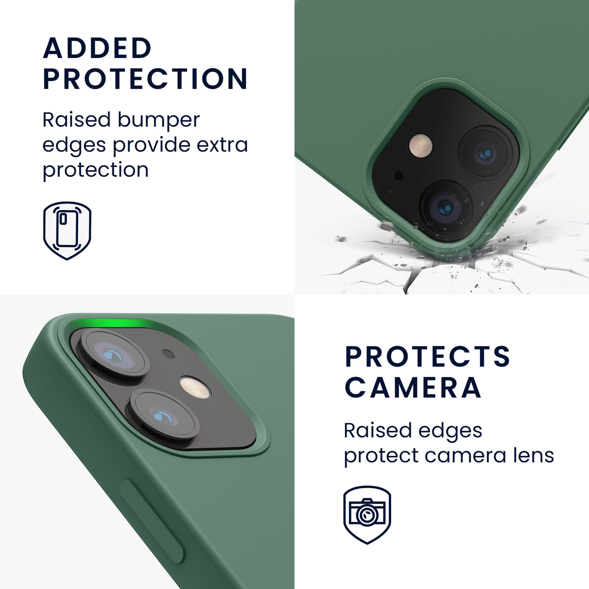 kwmobile Phone Case for iPhone 12 mini - Wireless Charging