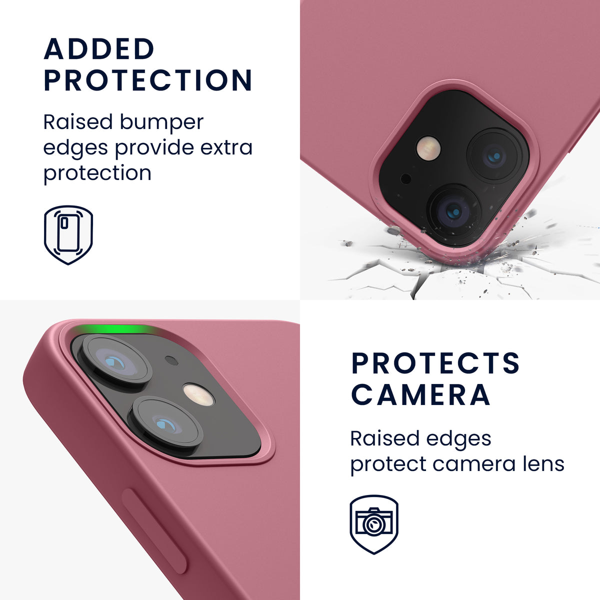 kwmobile Phone Case for iPhone 12 mini - Wireless Charging