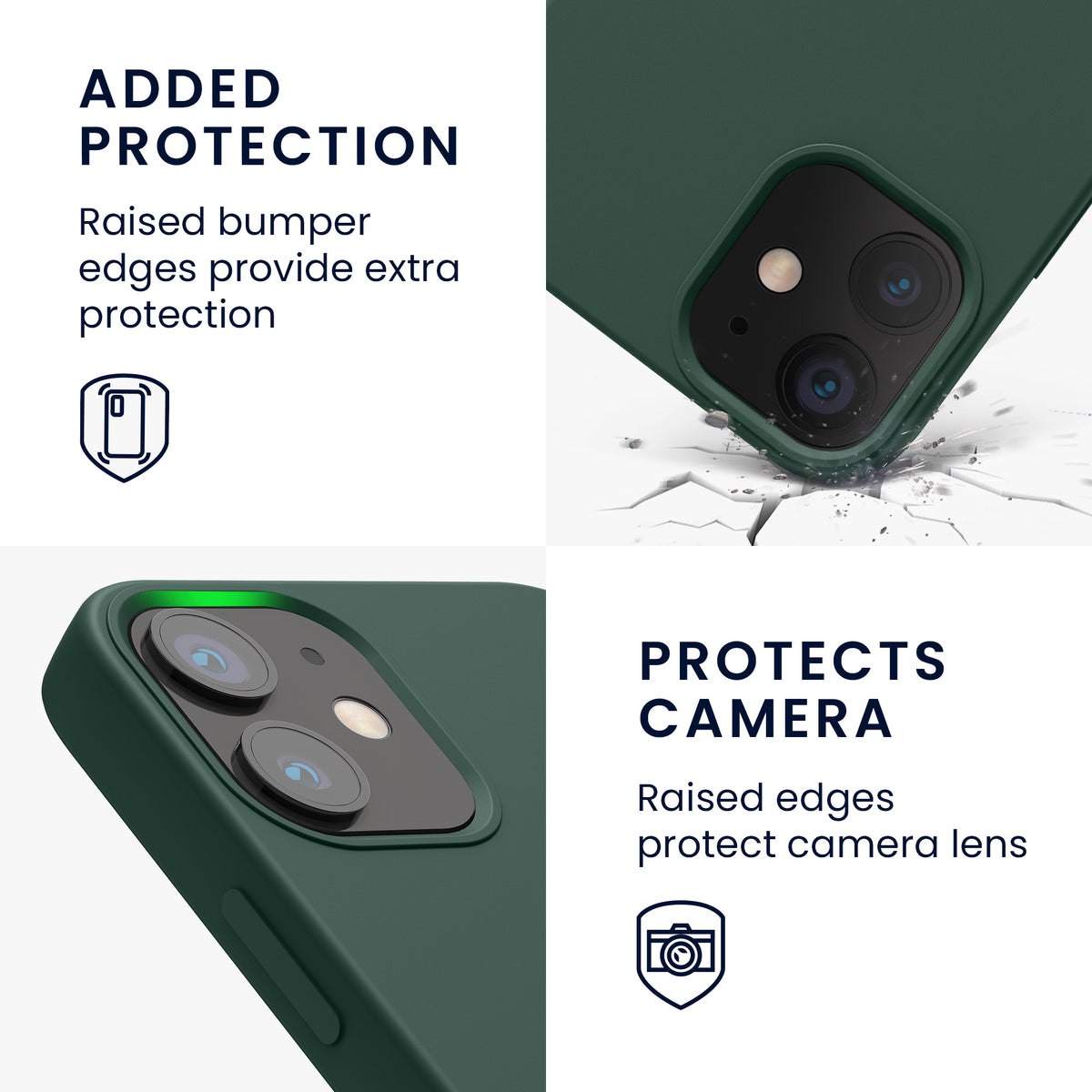 kwmobile Phone Case for iPhone 12 mini - Wireless Charging