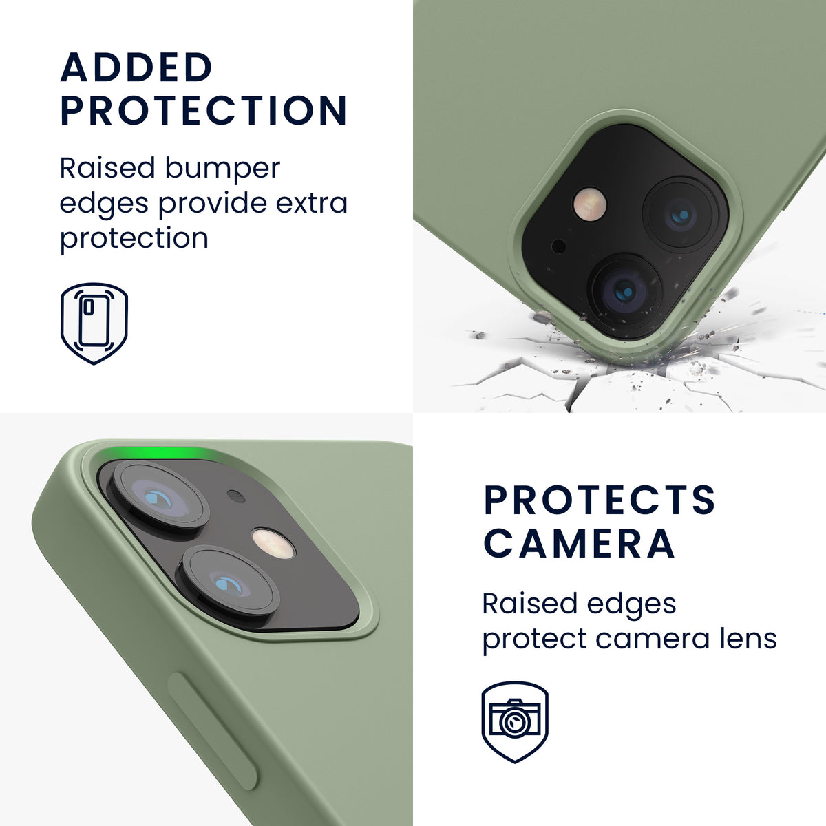 kwmobile Phone Case for iPhone 12 mini - Wireless Charging