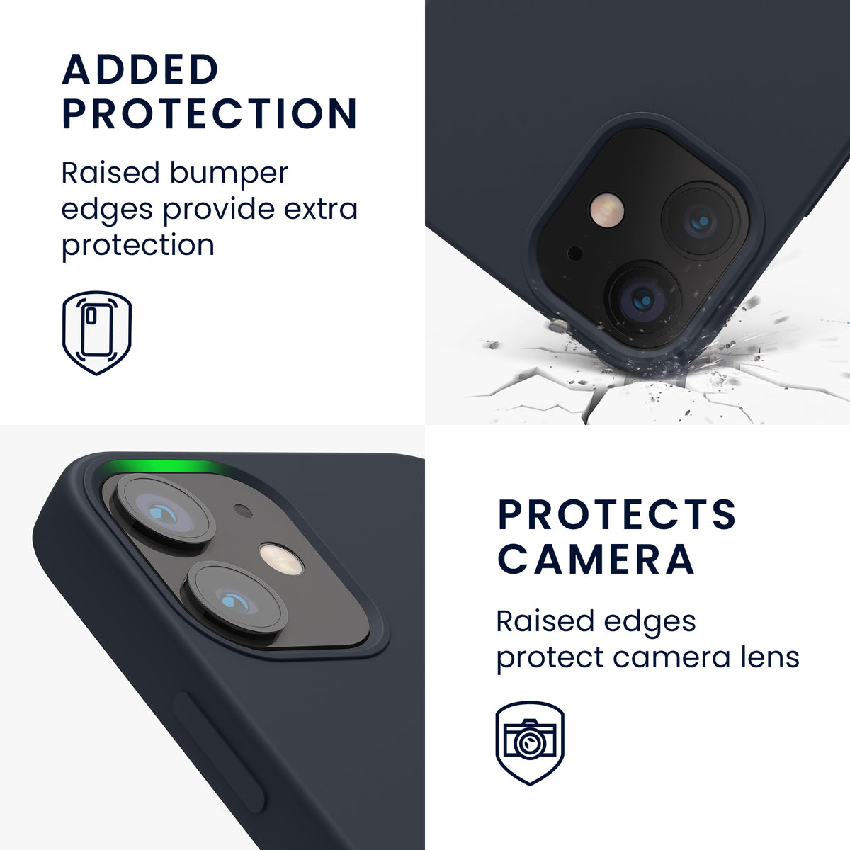 kwmobile Phone Case for iPhone 12 mini - Wireless Charging