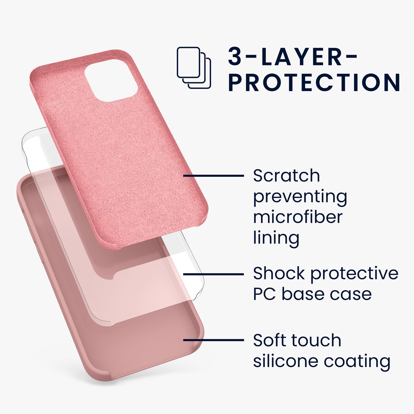 kwmobile Phone Case for iPhone 12 mini - Wireless Charging