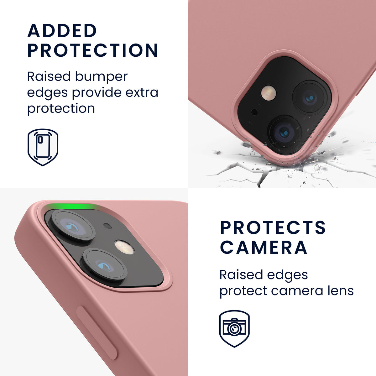 kwmobile Phone Case for iPhone 12 mini - Wireless Charging