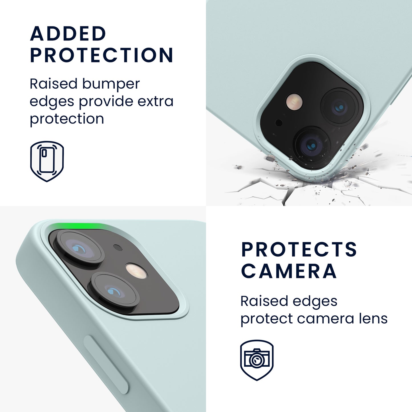 kwmobile Phone Case for iPhone 12 mini - Wireless Charging