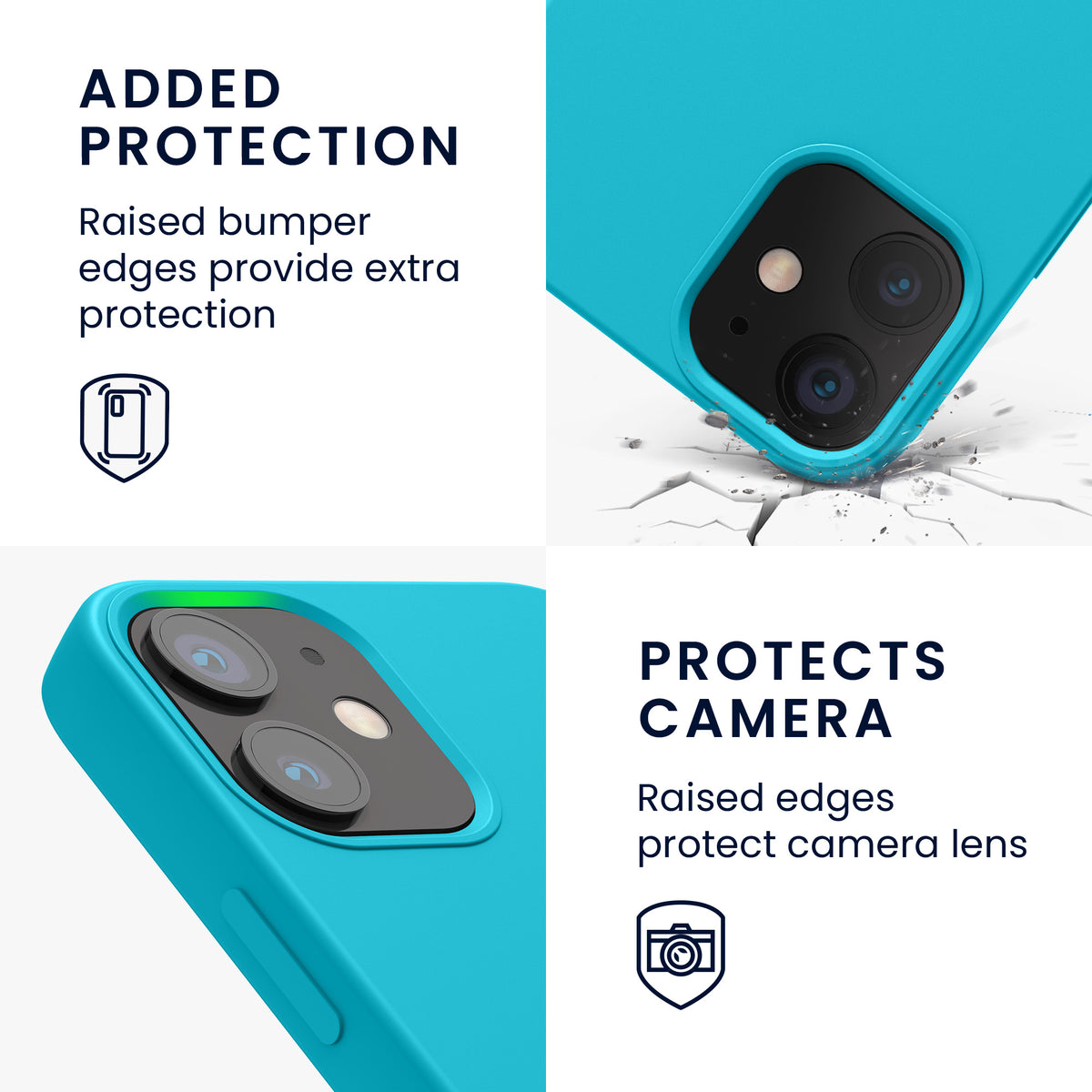 kwmobile Phone Case for iPhone 12 mini - Wireless Charging