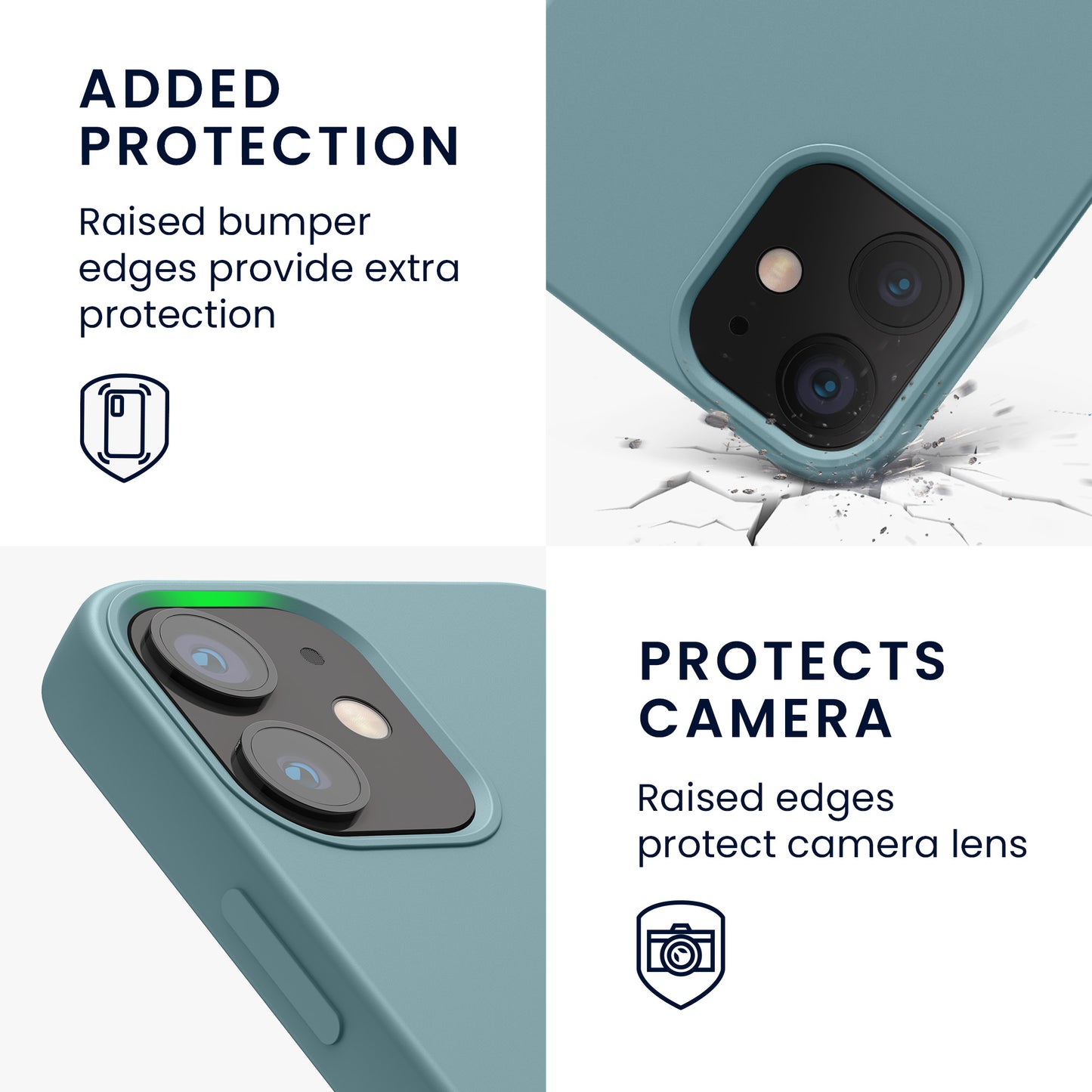 kwmobile Phone Case for iPhone 12 mini - Wireless Charging