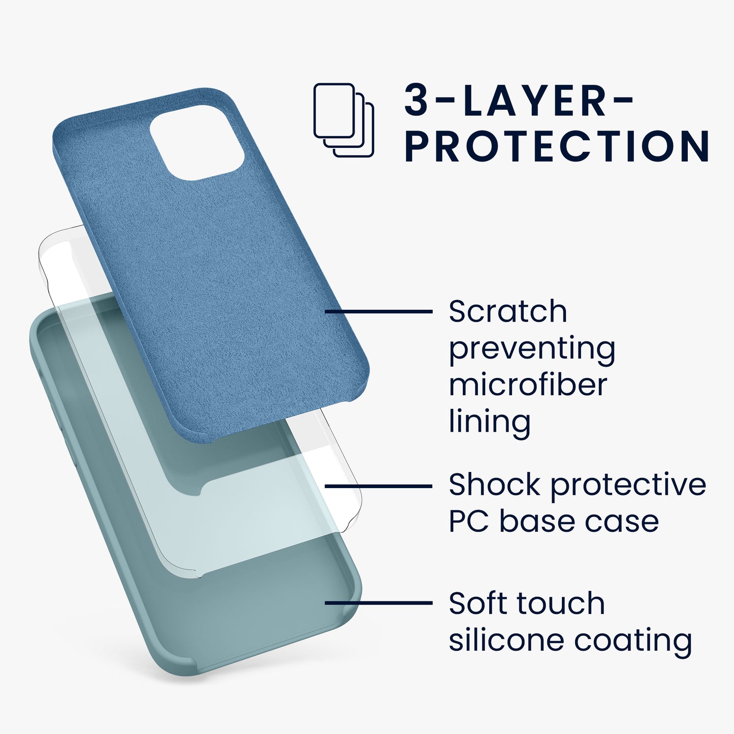 kwmobile Phone Case for iPhone 12 mini - Wireless Charging