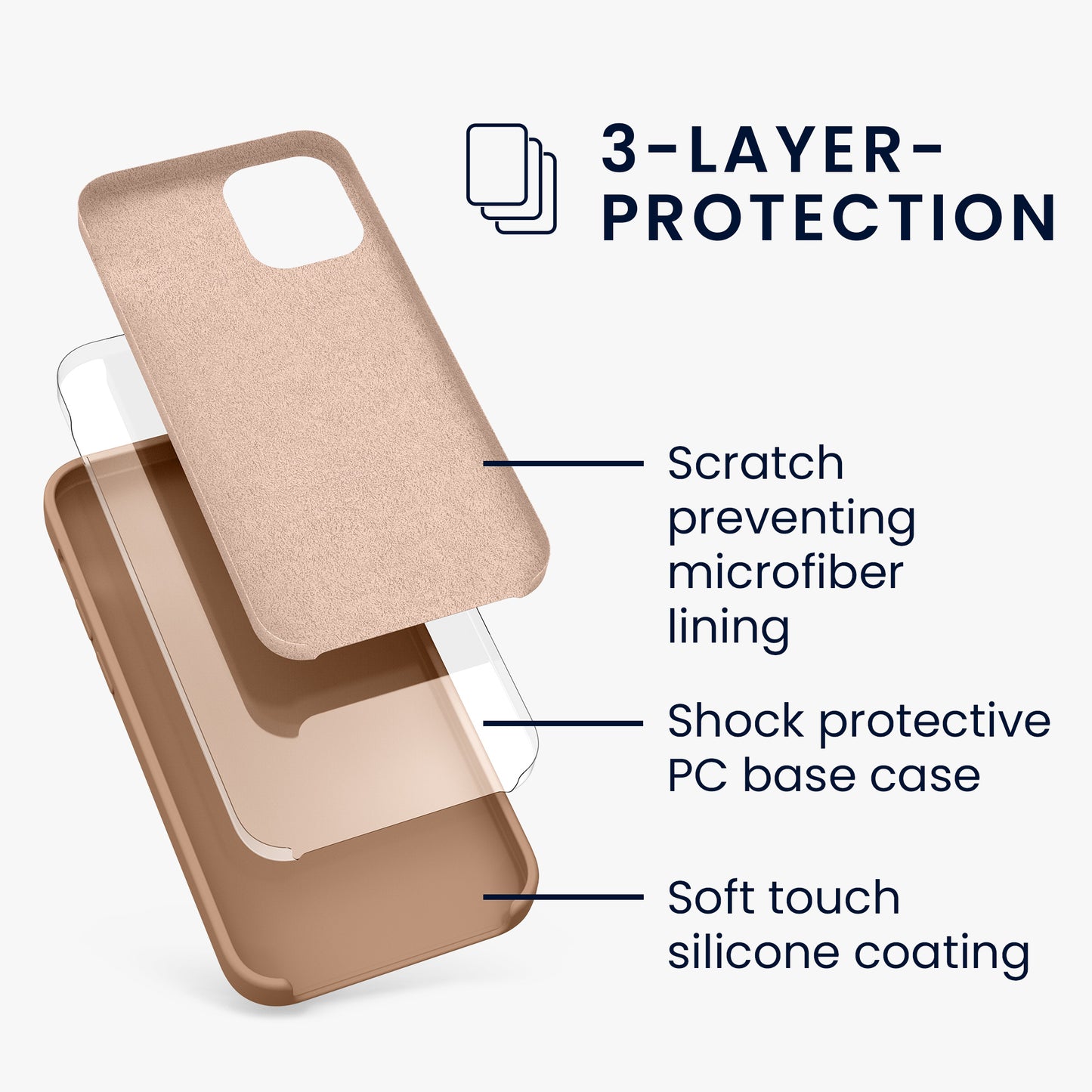 kwmobile Phone Case for iPhone 12 mini - Wireless Charging