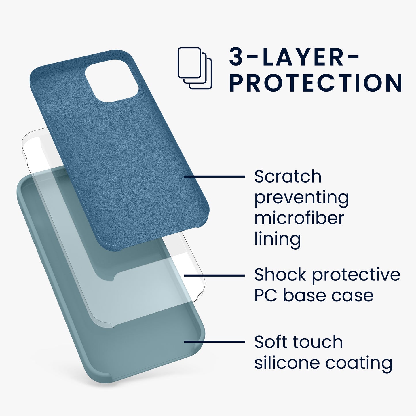 kwmobile Phone Case for iPhone 12 mini - Wireless Charging