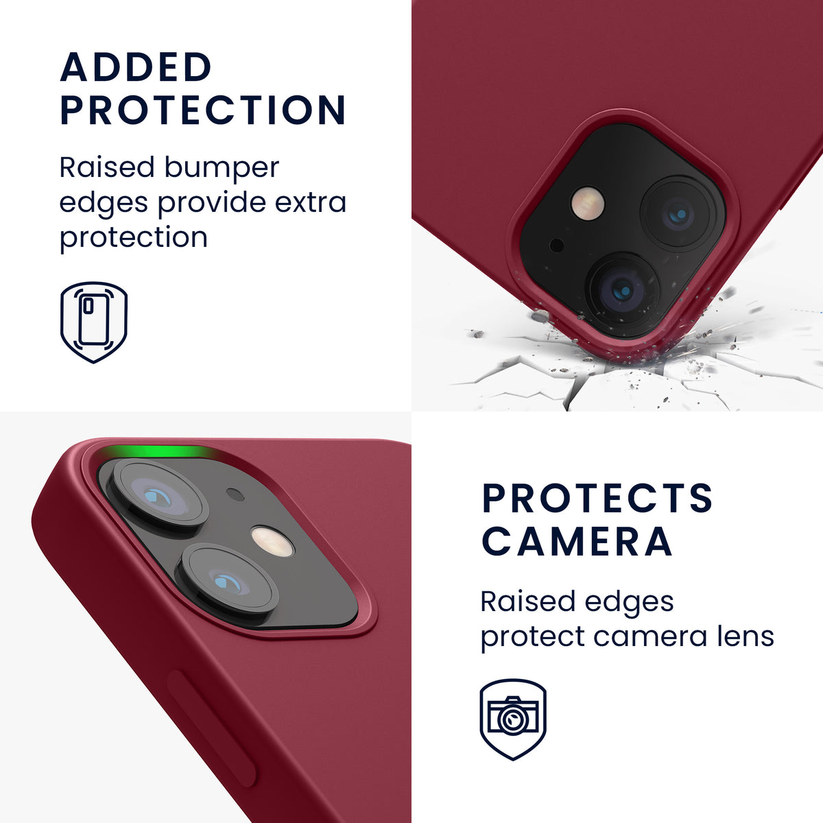 kwmobile Phone Case for iPhone 12 mini - Wireless Charging