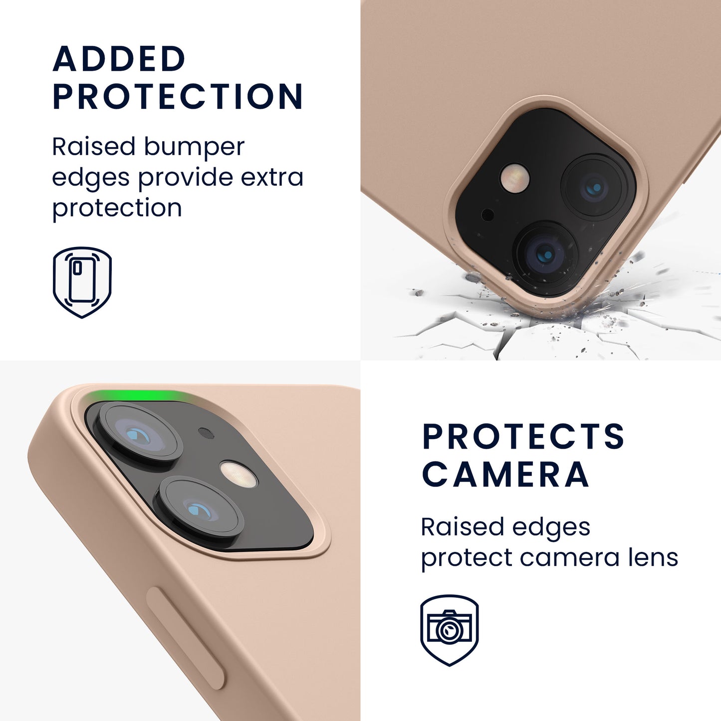 kwmobile Phone Case for iPhone 12 mini - Wireless Charging