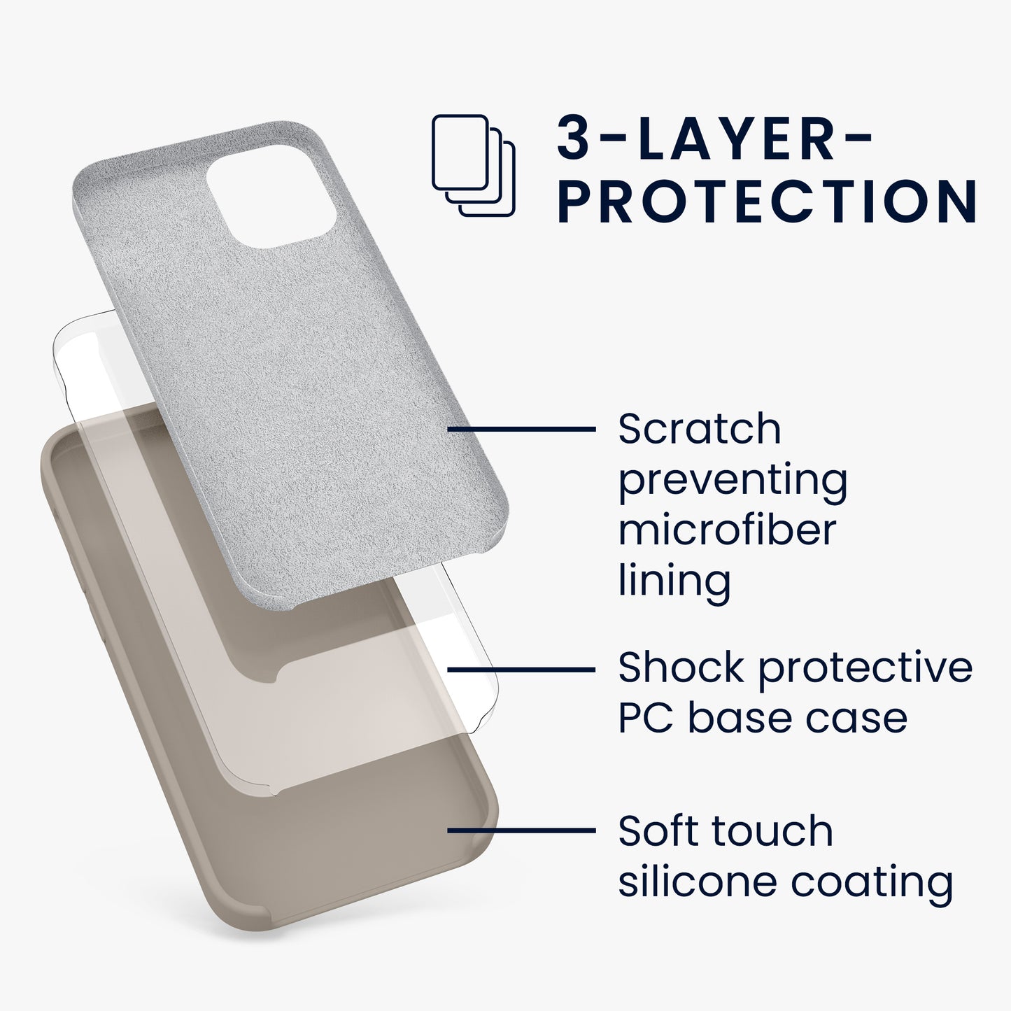 kwmobile Phone Case for iPhone 12 mini - Wireless Charging