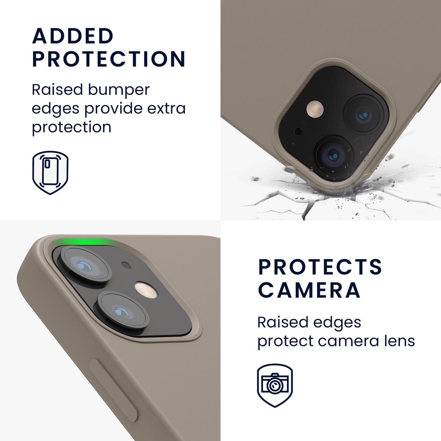 kwmobile Phone Case for iPhone 12 mini - Wireless Charging