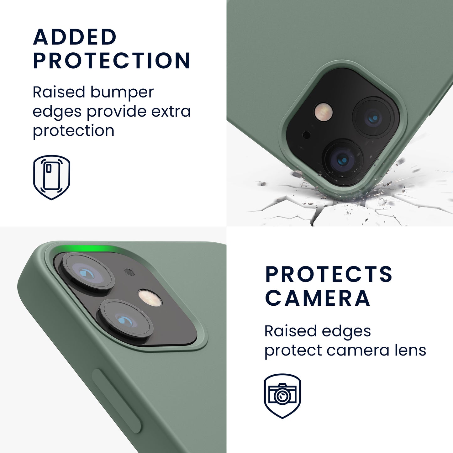 kwmobile Phone Case for iPhone 12 mini - Wireless Charging