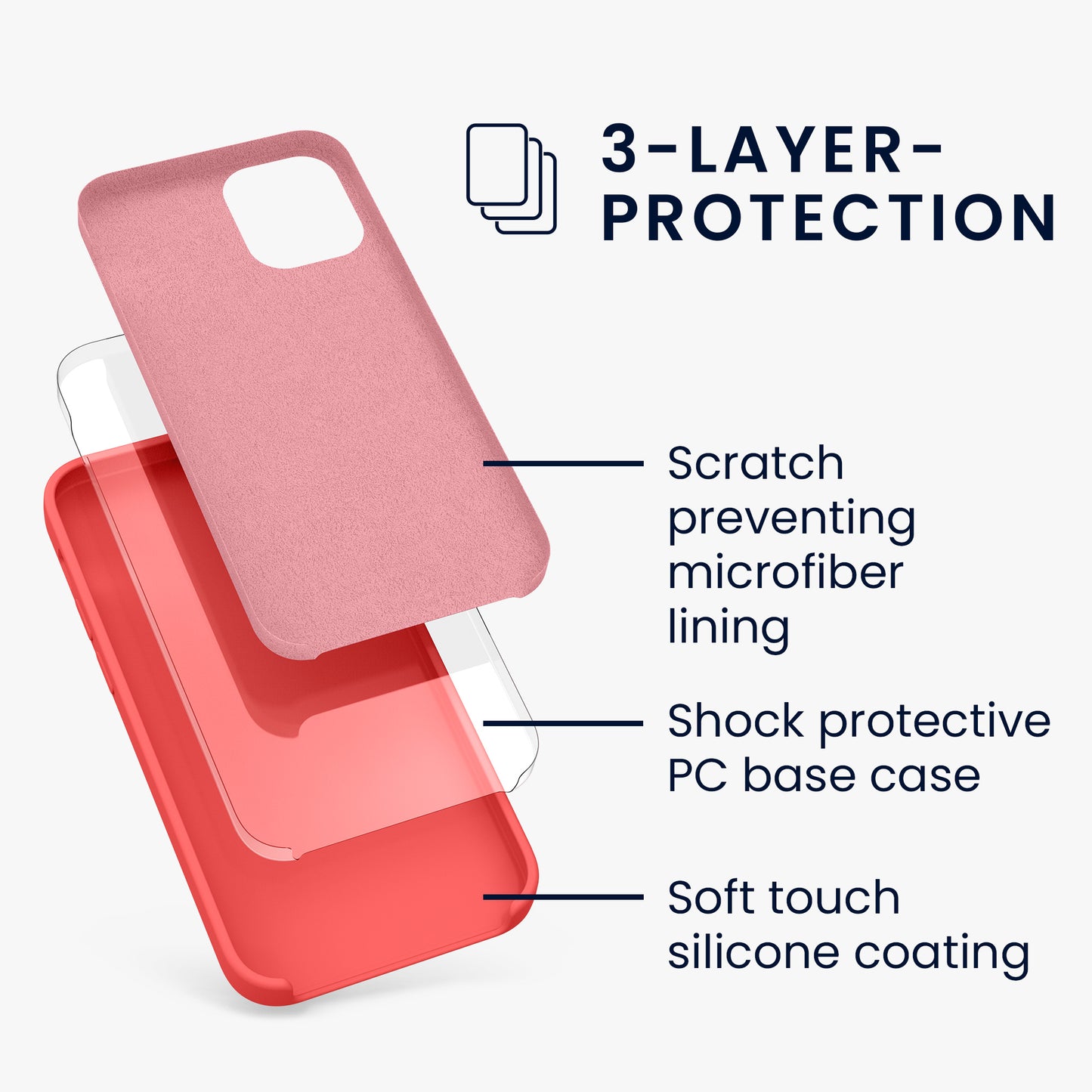 kwmobile Phone Case for iPhone 12 mini - Wireless Charging
