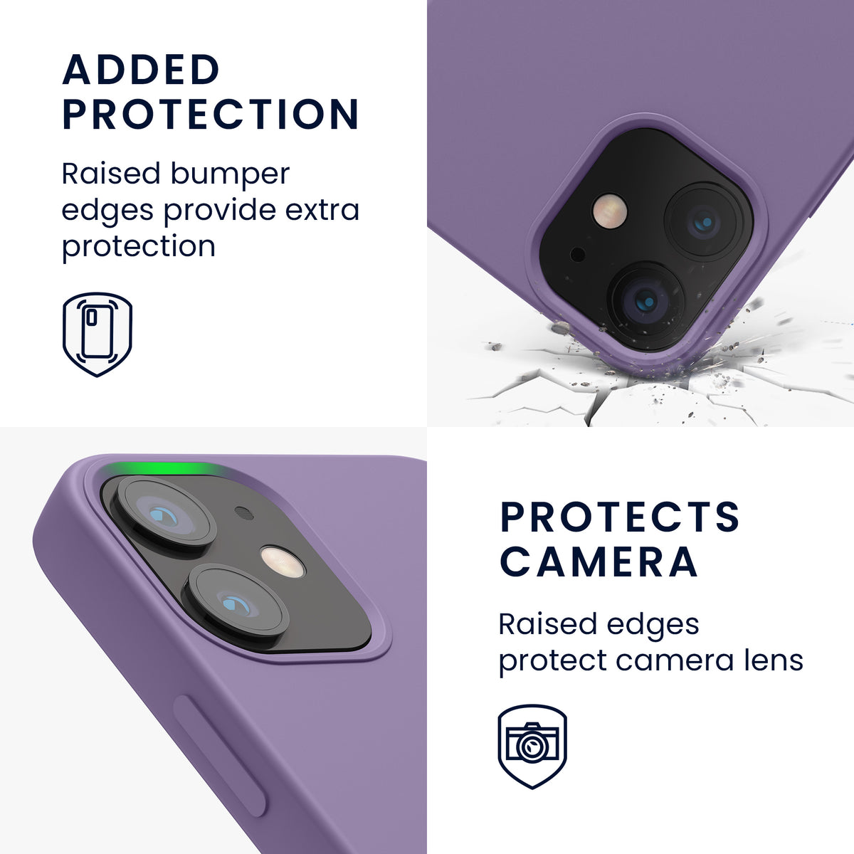 kwmobile Phone Case for iPhone 12 mini - Wireless Charging