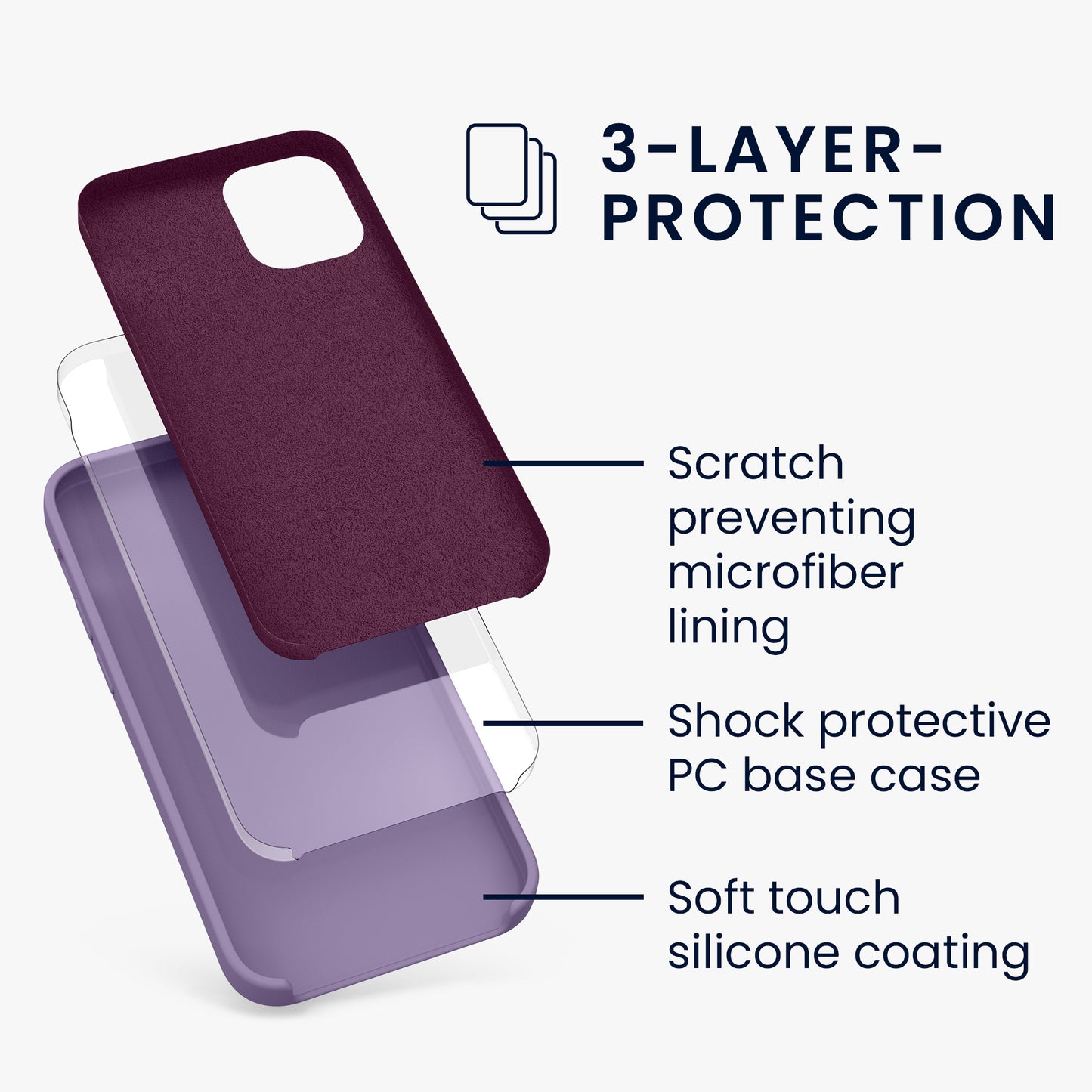 kwmobile Phone Case for iPhone 12 mini - Wireless Charging