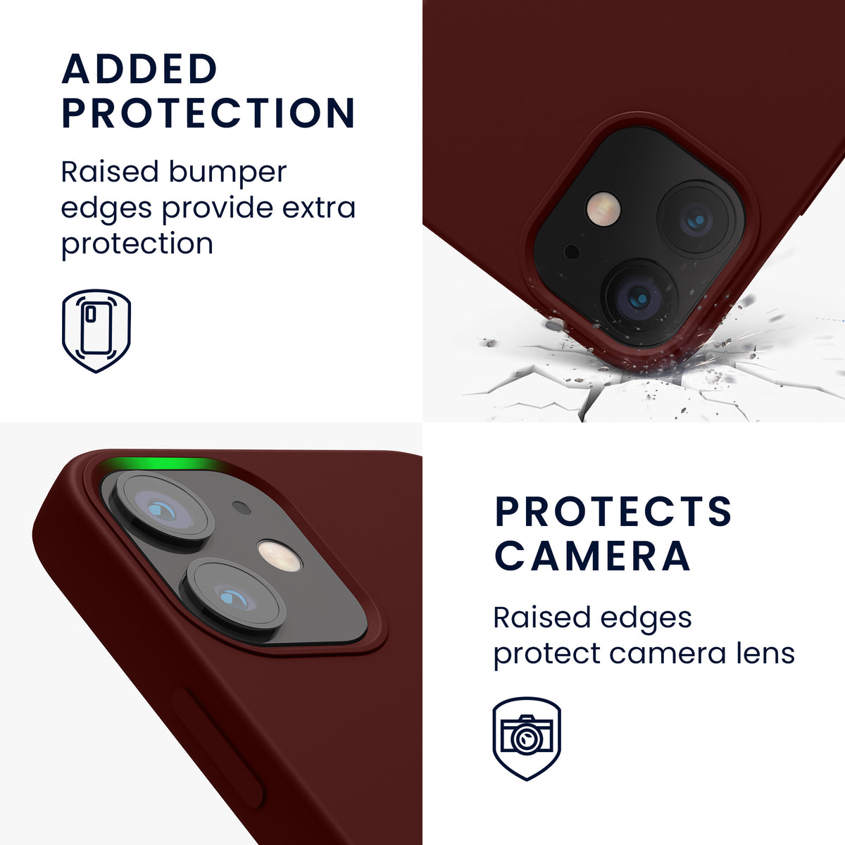 kwmobile Phone Case for iPhone 12 mini - Wireless Charging