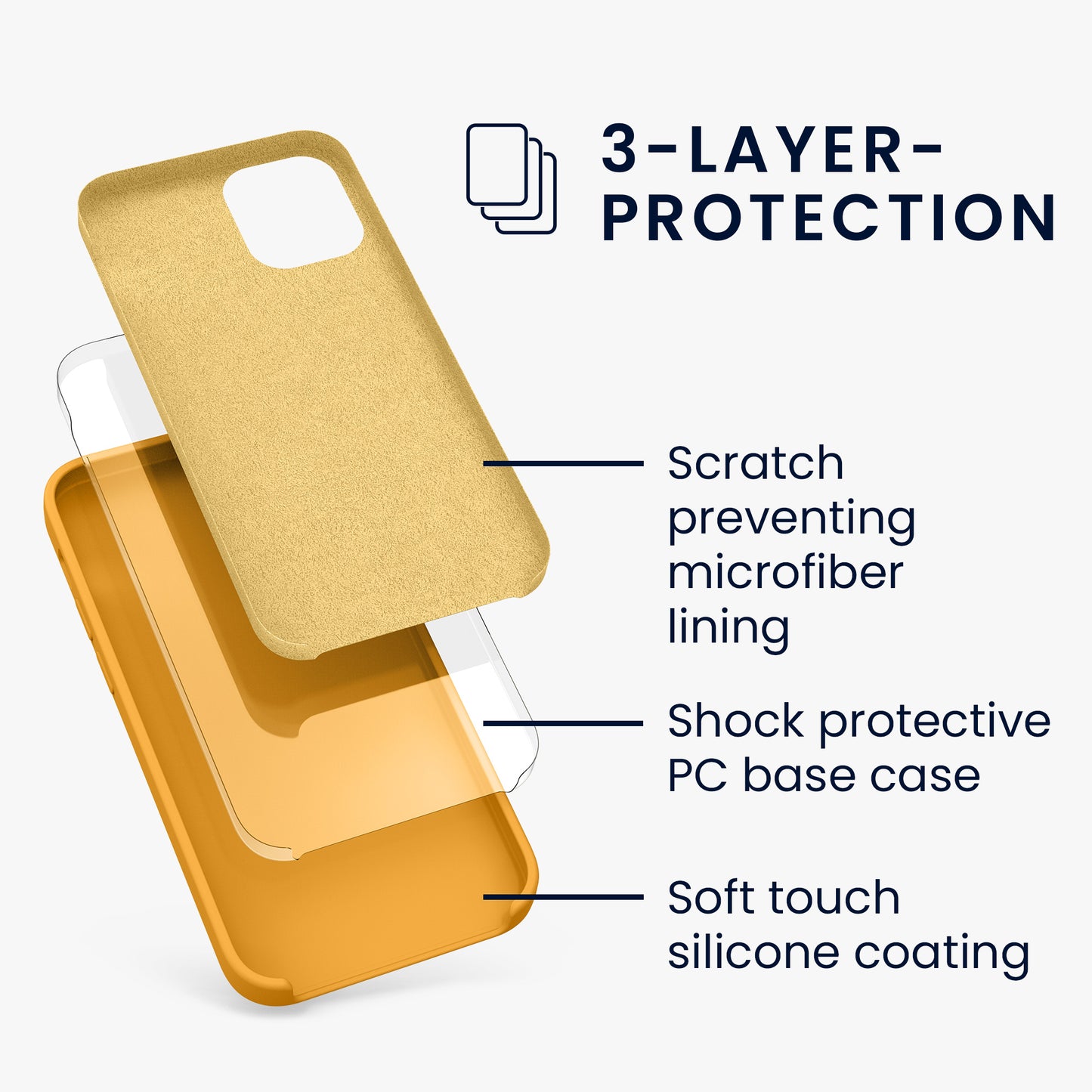 kwmobile Phone Case for iPhone 12 mini - Wireless Charging