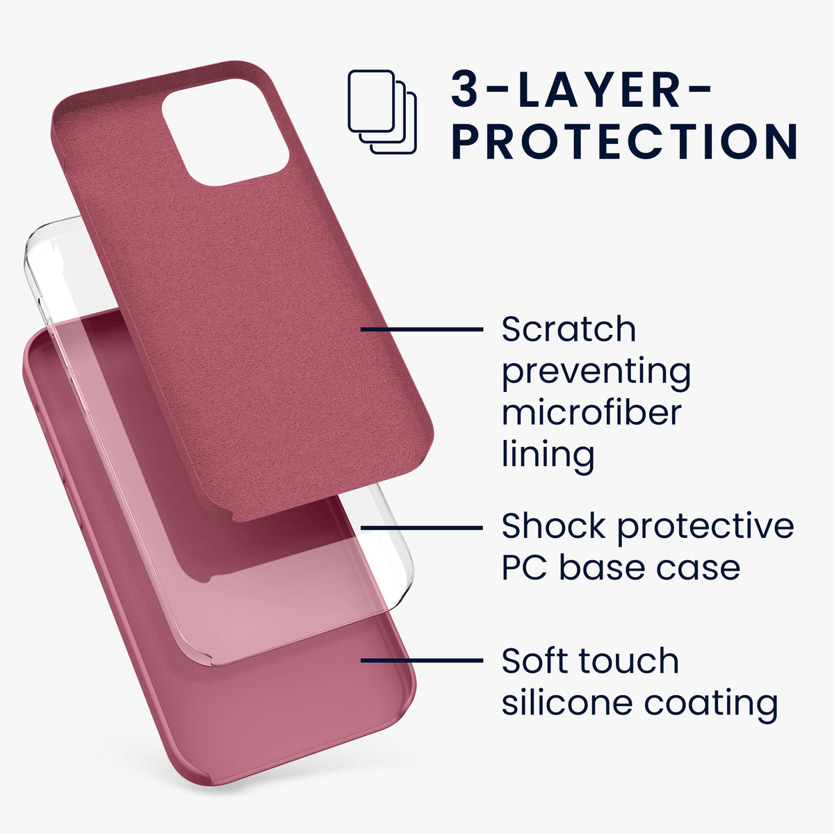 iPhone 12 / iPhone 12 Pro Silicone Phone Case
