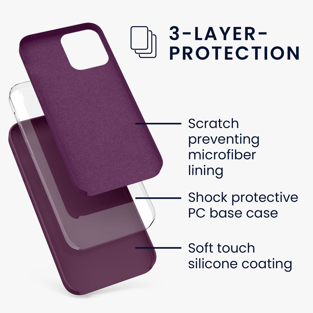 iPhone 12 / iPhone 12 Pro Silicone Phone Case