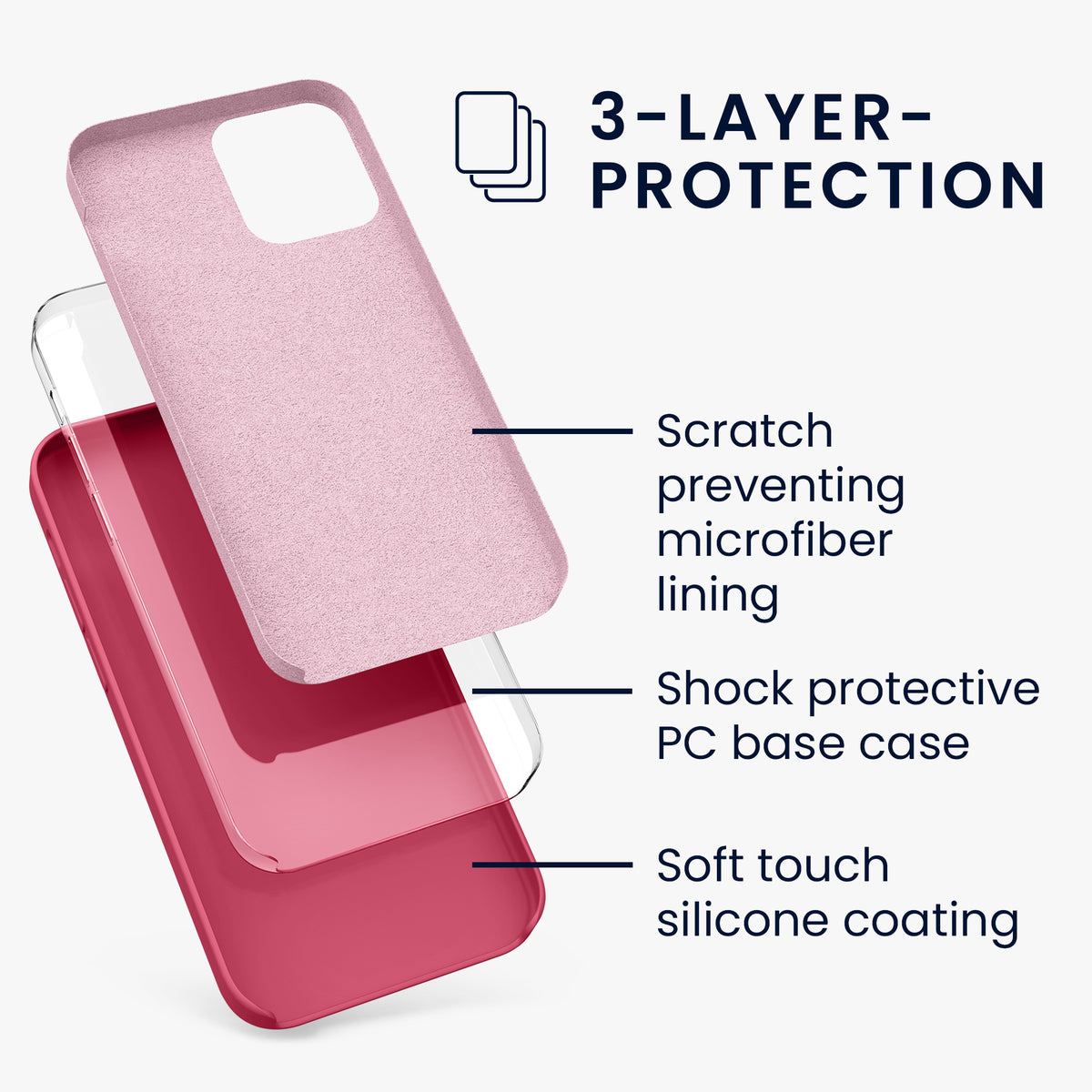 iPhone 12 / iPhone 12 Pro Silicone Phone Case