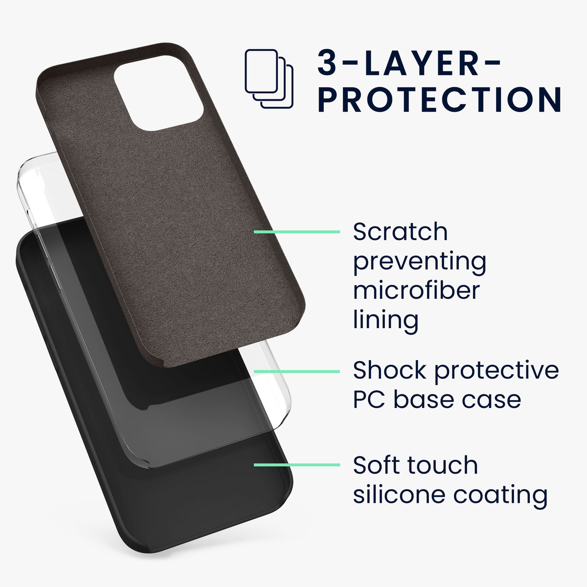 iPhone 12 / iPhone 12 Pro Silicone Phone Case