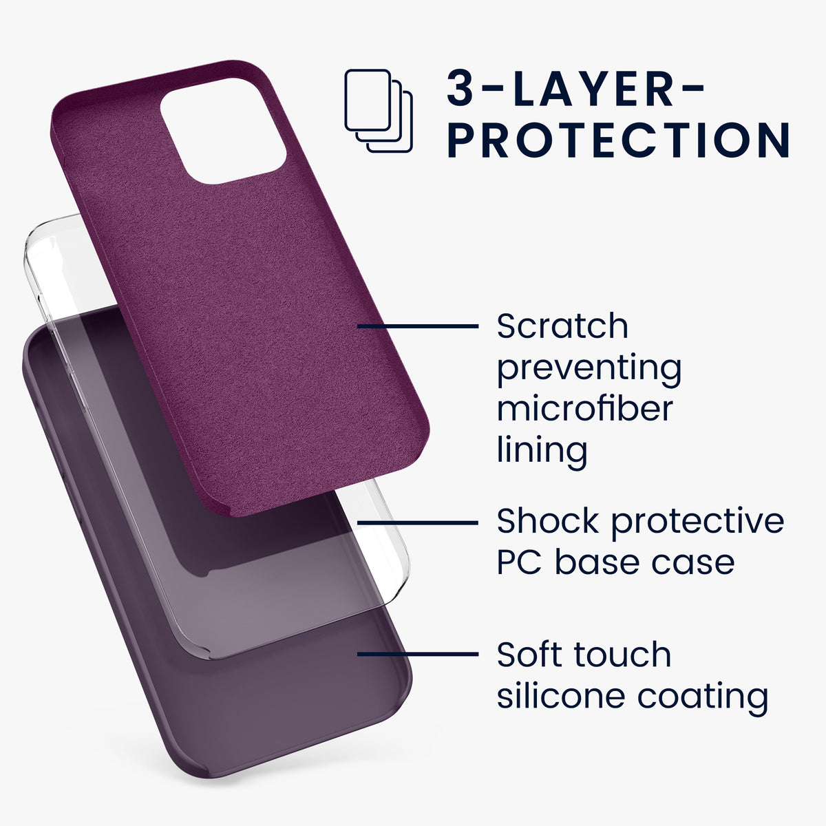 iPhone 12 / iPhone 12 Pro Silicone Phone Case