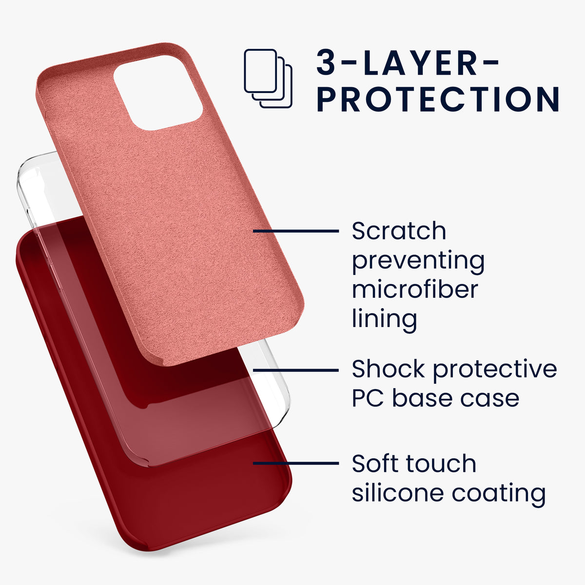 iPhone 12 / iPhone 12 Pro Silicone Phone Case