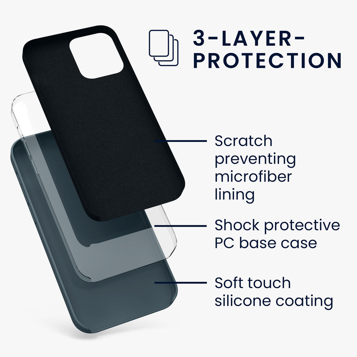 iPhone 12 Pro Max Silicone Phone Case