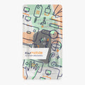 kwmobile Car Key Cover Compatible with VW Golf 8 3-Button Car Key - Key Fob Cover Don't Touch My Key
