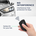 kwmobile Car Key Cover Compatible with VW Golf 8 3-Button Car Key - Key Fob Cover Don't Touch My Key