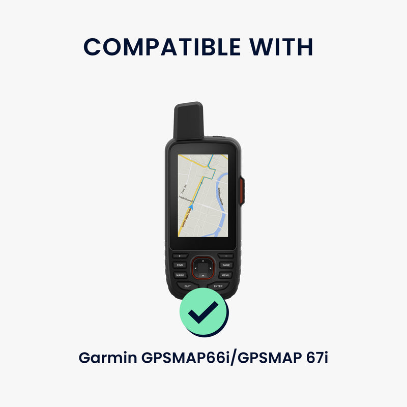 kwmobile Case compatible with Garmin GPSMAP 66i / GPSMAP 67i - Protective Cover for GPS Handheld Device