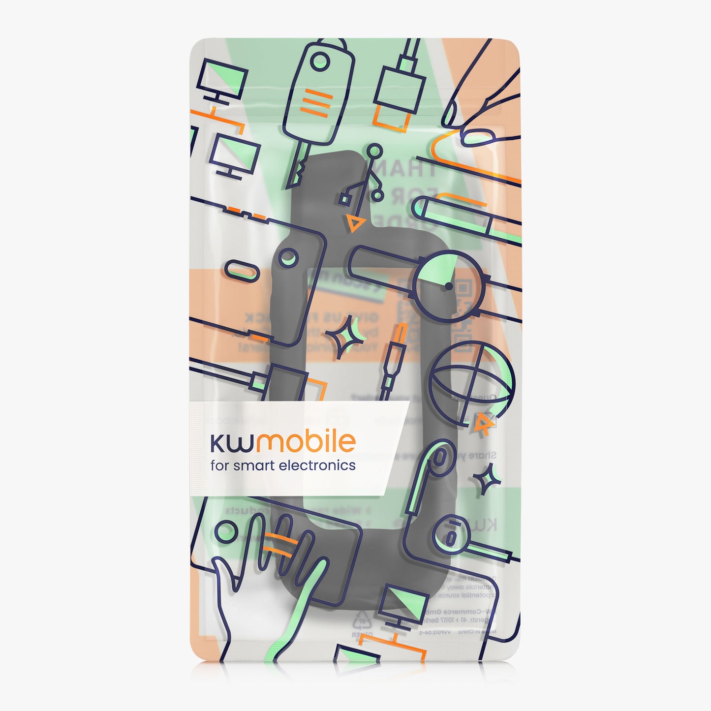 kwmobile Case compatible with Garmin GPSMAP 66i / GPSMAP 67i - Protective Cover for GPS Handheld Device