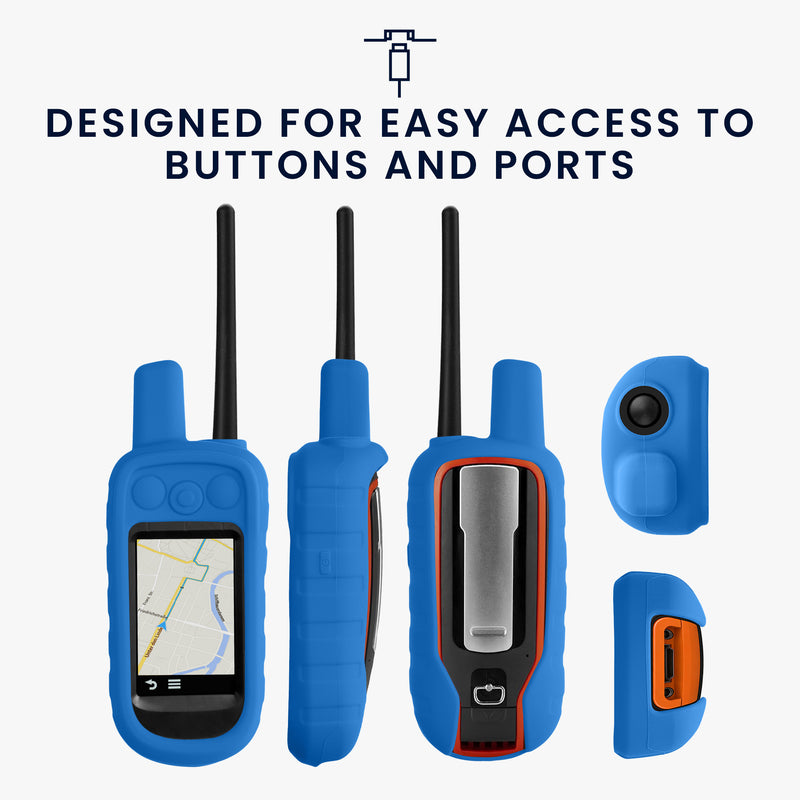 kwmobile Case Compatible with Garmin Alpha 100 - Protective Case for GPS Handheld Device