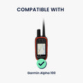 kwmobile Case Compatible with Garmin Alpha 100 - Protective Case for GPS Handheld Device