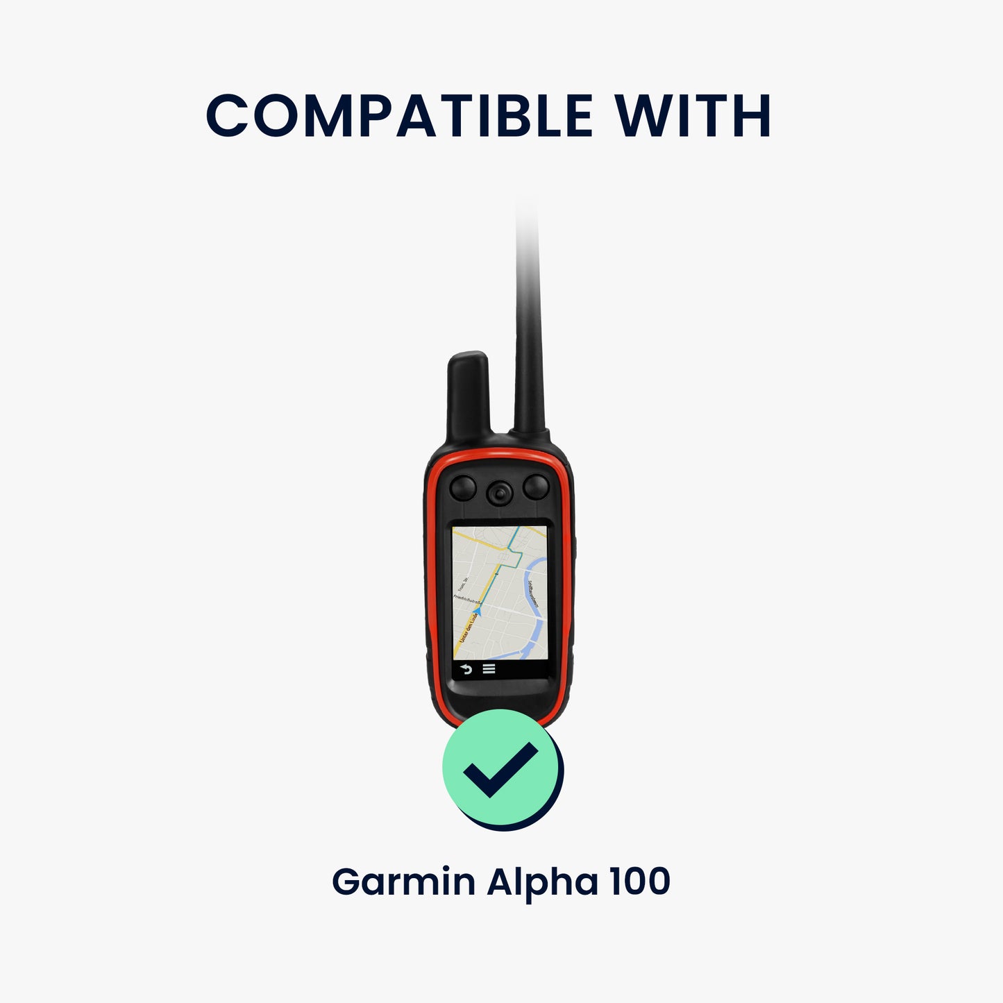 kwmobile Case Compatible with Garmin Alpha 100 - Protective Case for GPS Handheld Device