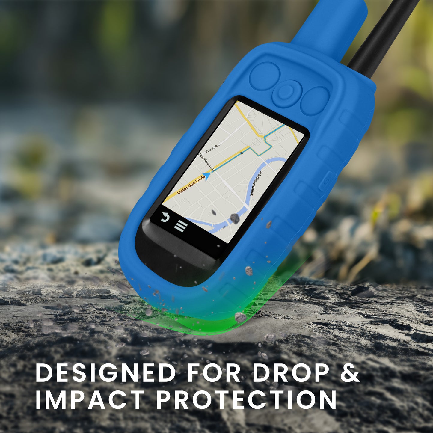 kwmobile Case Compatible with Garmin Alpha 100 - Protective Case for GPS Handheld Device
