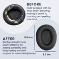 kwmobile Ohr Polster für TaoTronics BH060 Kopfhörer Ersatzteile Over Ear Headphones - Schwarz - Sonstiges
